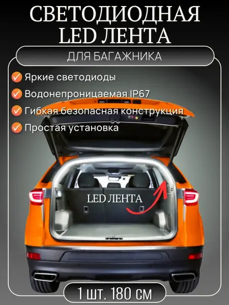 AVAG Cветодиодная подсветка для багажника Xiaomi SU7