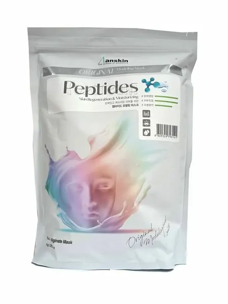 Маска для лица альгинатная Anskin Original Modeling Mask - Peptide, с пептидами, 500 гр