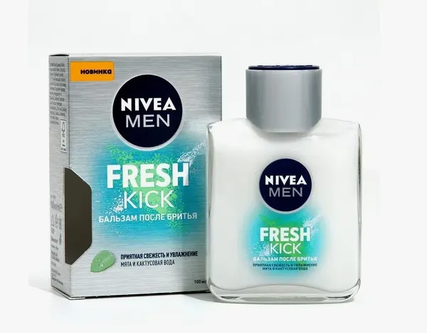 Бальзам после бритья, Nivea Men, Fresh kick, свежесть и увлажнение, 100 мл