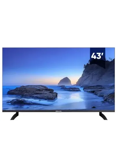 Телевизор Avalon B43MQA800 QLED, черный