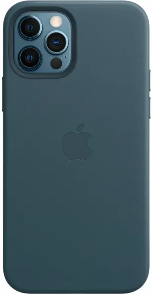 Чехол Apple iPhone 12 | 12 Pro Leather Case with MagSafe Baltic Blue MHKE3ZE/A