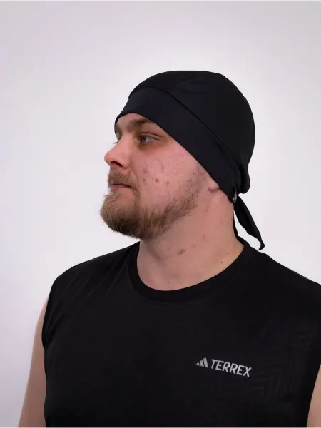AVIKS Бандана дюраг спортивная черная BLACK CRYSTAL SPORT