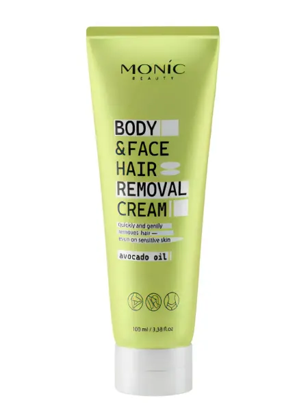 MONIC BEAUTY Крем для депиляции лица и тела AVOCADO OIL 100 мл