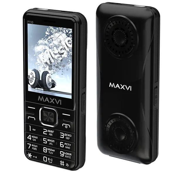 Мобильный телефон Maxvi Р110 черный
