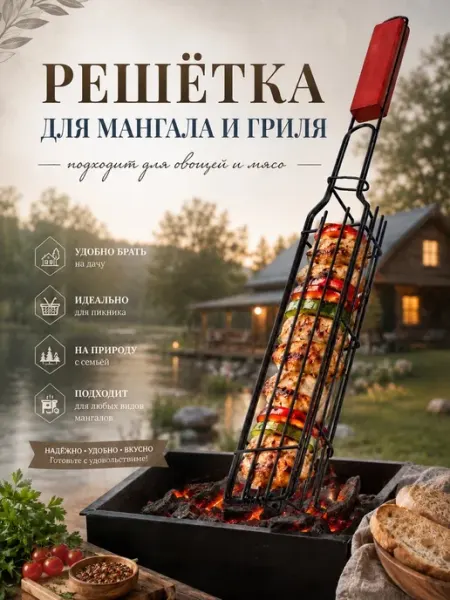 Решетка для мангала
