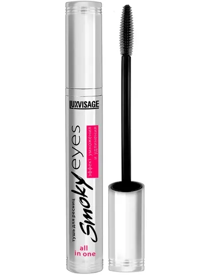 Тушь Smoky eyes эффект умножения и удлинения, LUXVISAGE - Макияж глаз