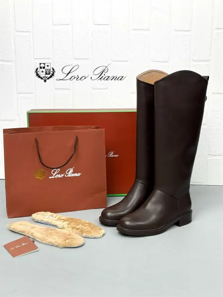 LoroPiana Сапоги трубы демисезонные