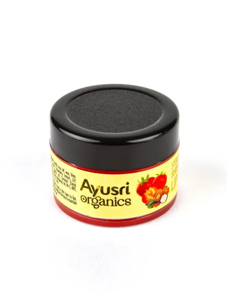 Ayusri Бальзам для губ с клубникой и маслом ши