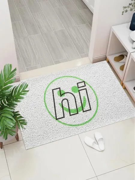 PROJECT 47 ПВХ коврик придверный в прихожую Hi Smile 60 х 90 см