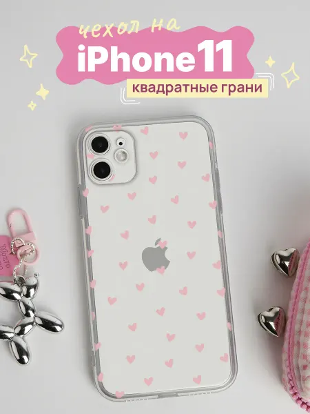 WoooW Case Чехол на iPhone 11 с цветочками