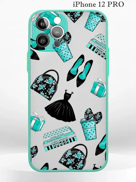 PRINTberries Чехол на iPHONE 12 PRO с принтом Tiffany