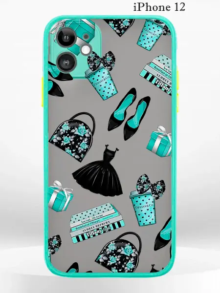PRINTberries Чехол на iPHONE 12 с принтом Tiffany