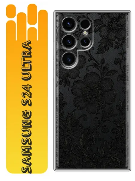 360skin Чехол на Samsung Galaxy S24 Ultra Кружево (женский)
