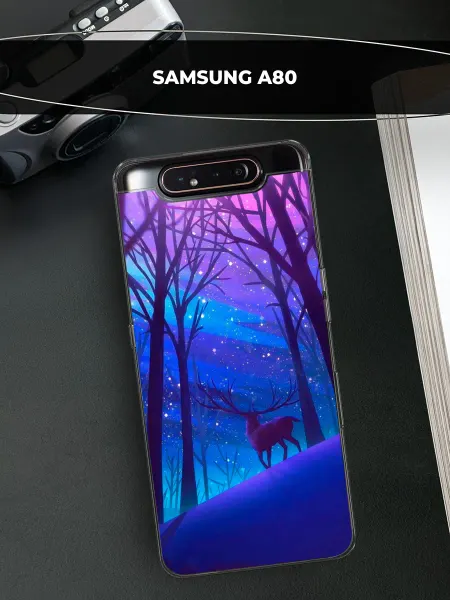 Samsung Чехол на Galaxy A80 зимний