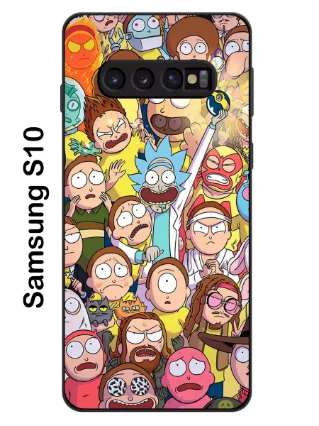 PhoneCover Чехол на Samsung Galaxy S10 рик и морти