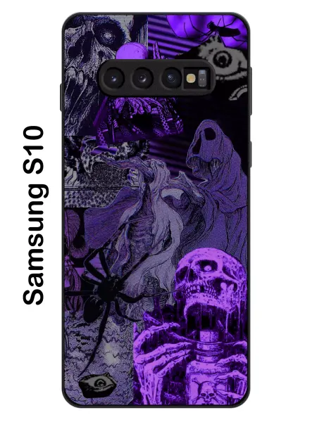 PhoneCover Чехол на Samsung Galaxy S10 череп