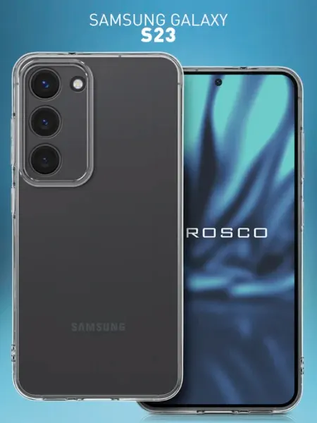 Rosco Чехол на Samsung S23 прозрачный