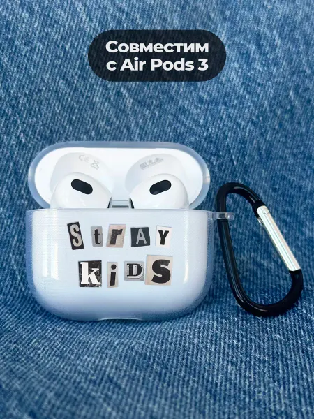 ESSE CASE Чехол на AirPods 3 с принтом Stray kids