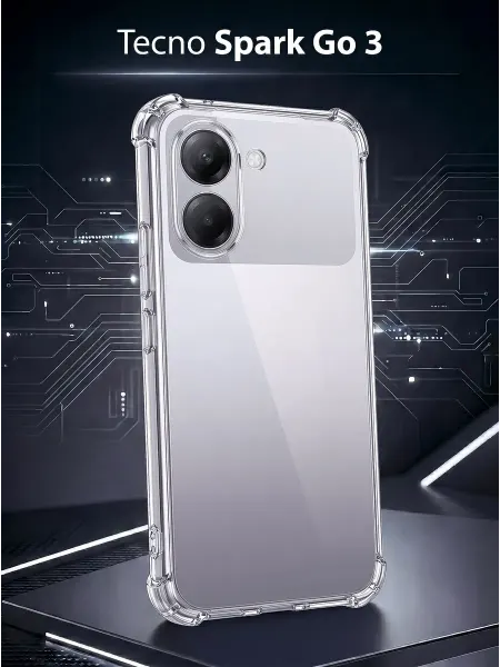 ЧЕХОЛБЕРИ Противоударный чехол на Tecno Spark Go 3