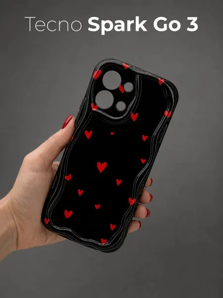 РИНОФОН Рельефный чехол на Tecno Spark Go 3