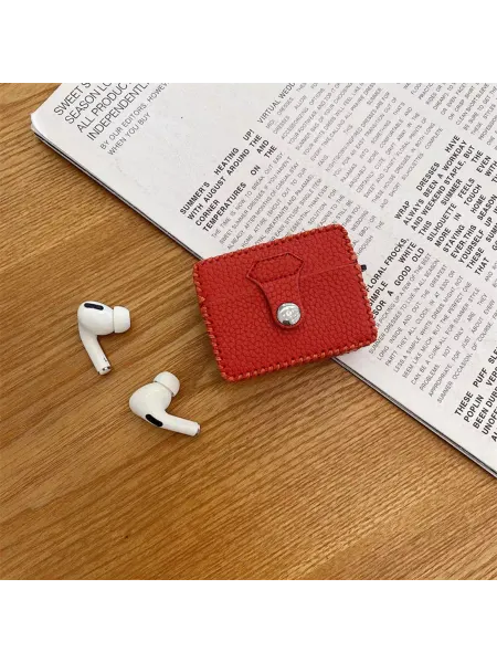 Your Best Case Чехол кожа для наушников apple AirPods про, for AirPods pro