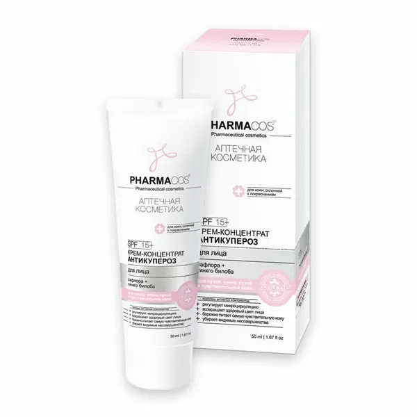 Белита-Витэкс Крем-концентрат для лица Антикупероз Pharmacos Spf 15