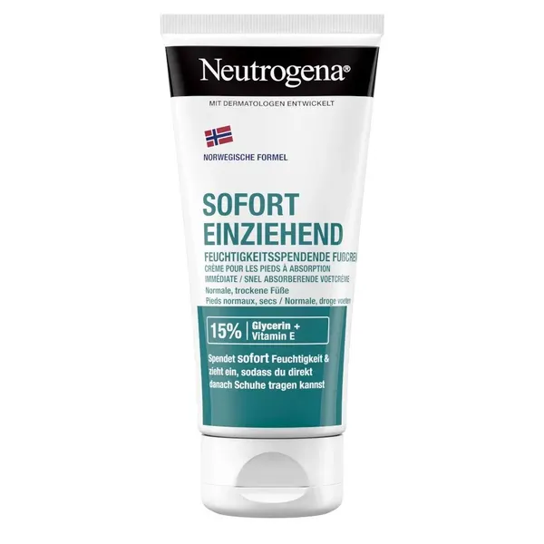 Крем для ног , восстанавливающий . Neutrogena . Глицерин+витамин Е. Сделано во Франции. 100мл