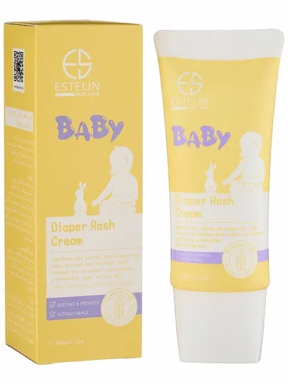Детский крем под подгузник, Baby diaper rash cream, 100 гр