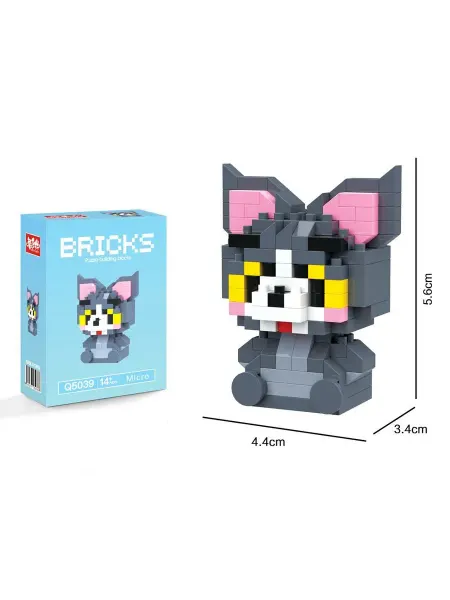 Bricks 3Д конструктор из миниблоков Том и Джерри