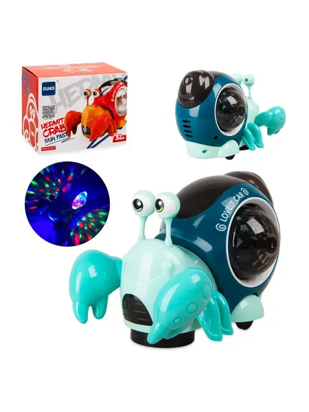 Игроград Музыкальная игрушка крабик
