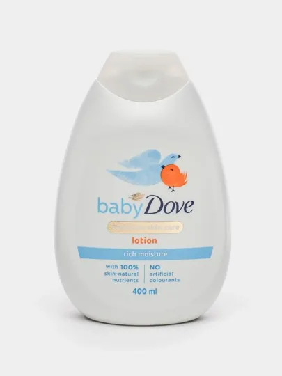 Детский лосьон Baby Dove, глубокое увлажнение, 400 мл