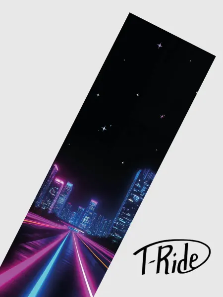 TR Brand Шкурка для трюкового самоката T-Ride Neon Road