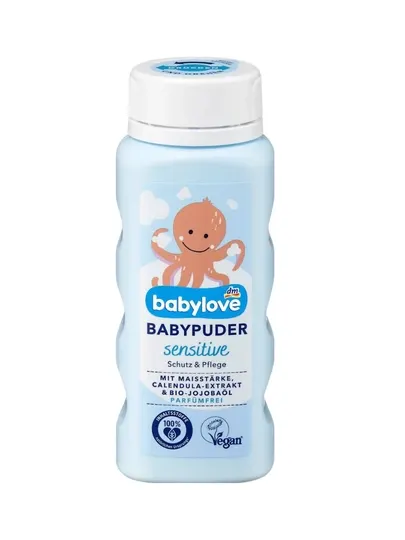 Детская пудра babylove BABYPUDER Sensitive – нежный уход с первых дней
