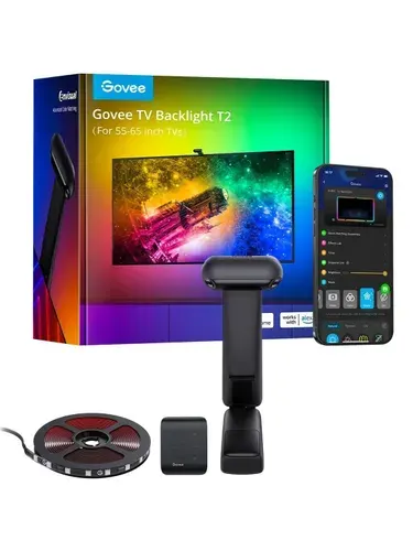 Подсветка для TV Govee RGBIC Backlight T2 with Dual Cameras (55-65), артикул H605C311