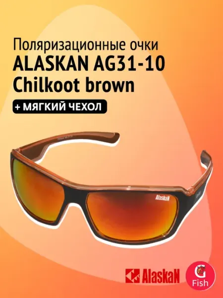 Alaskan Поляризационные очки для водителя AG31-10 Chilkoot brown
