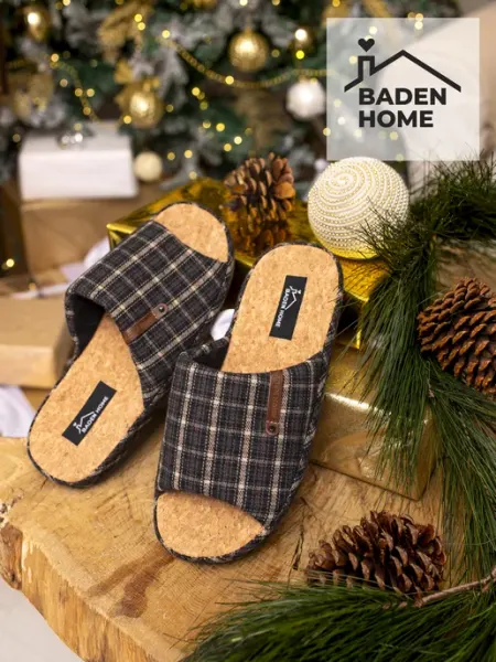 BADEN Тапочки домашние тканевые