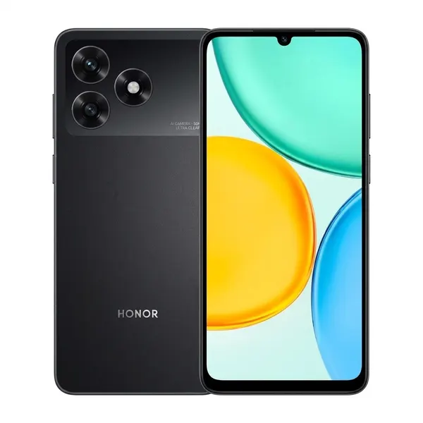 Смартфон HONOR X5d Plus 4GB/128GB, Dual nano SIM, MagicOS 9.0, черный
