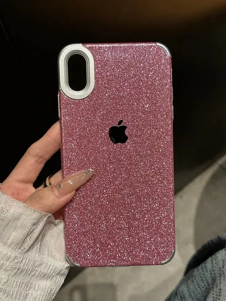 Чехол О'Кейси "Пинтрест", для iPhone XS Max, с принтом, розовый