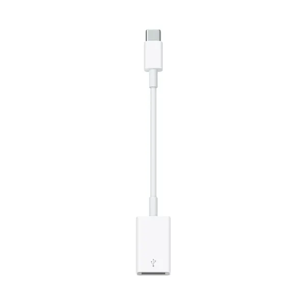 Переходник/адаптер Apple USB - USB Type-C Adapter, белый (MW5L3)