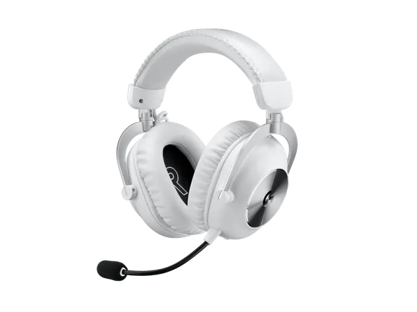 Беспроводные наушники Logitech G Pro X2 Lightspeed Съемный микрофон, микрофончерный, белый