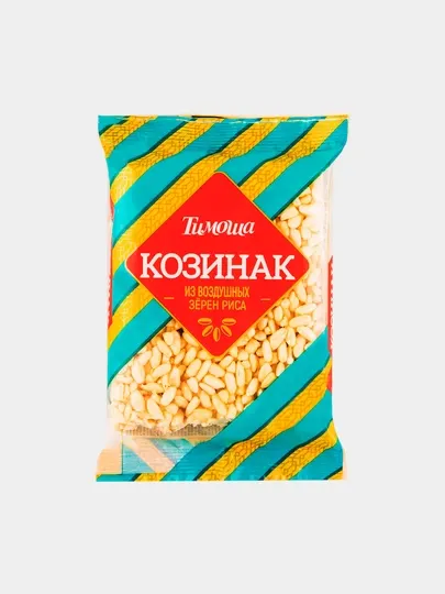 Козинак из воздушных зёрен риса "Тимоша" (50 г) (КЗ021) - Восточные сладости