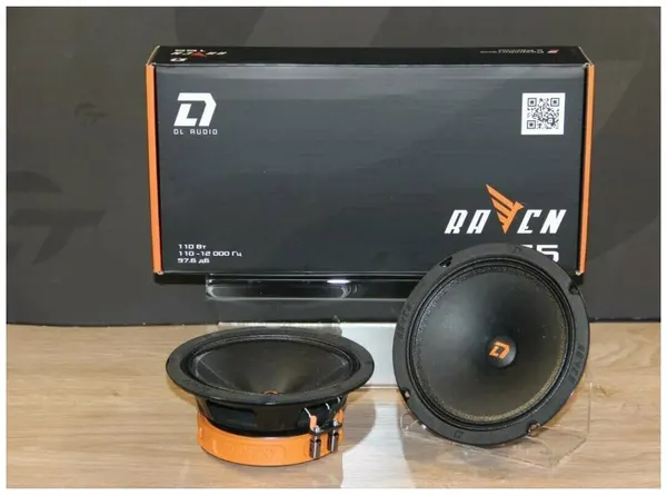 Колонки автомобильные 16 см DL Audio Raven 165 V2 акустика в машину 16.5