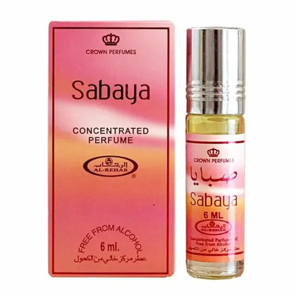 Арабские масляные духи Сабая / Perfumes Sabaya Al-Rehab 6 мл