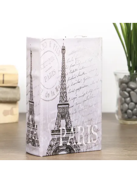 TPremium Шкатулка-книга Эйфелева башня, дерево, 17х11х5 см