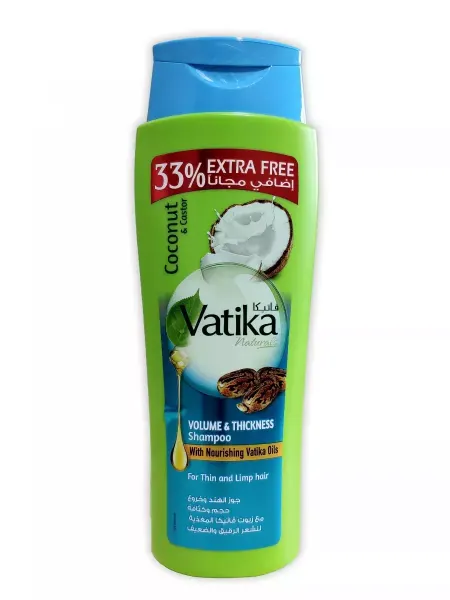 Dabur Vatika Шампунь для волос с кокосом 400+132 мл