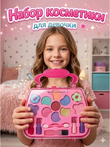 Школа талантов Набор детской декоративной косметики для девочек