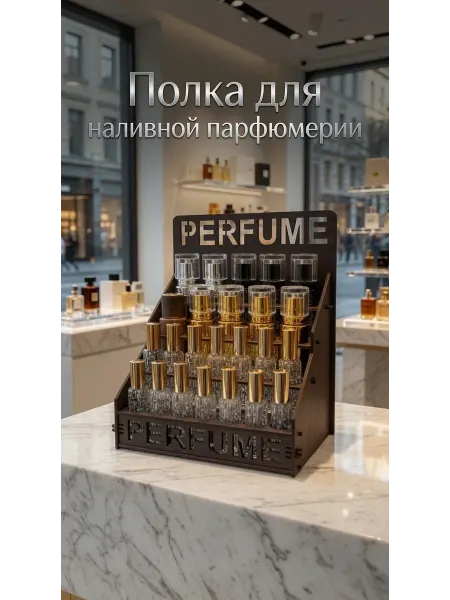 Органайзер из дерева для духов