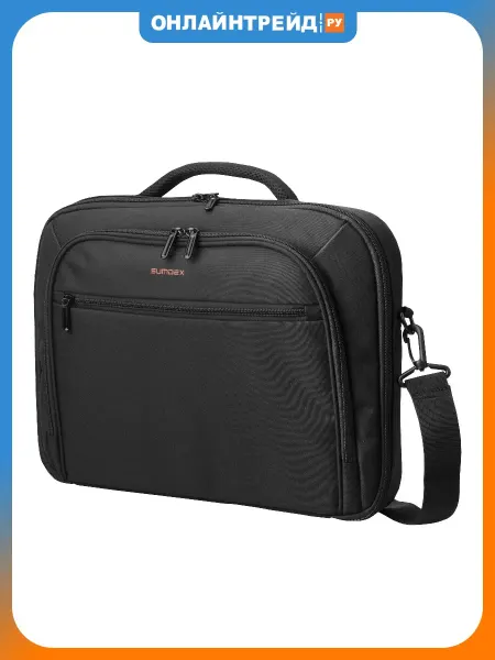 SUMDEX Сумка для ноутбука PON-351BK нейлон, черный