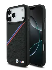 BMW Чехол на iPhone 17 Pro Max из экокожи M-series MagSafe