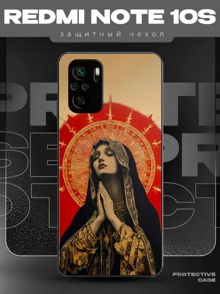 MeowCase Чехол на Redmi Note 10s с принтом y2k pinterest